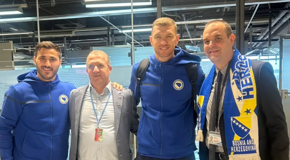 Direktor aerodroma Sarajevo dočekao Zmajeve nakon dolaska iz Velsa!